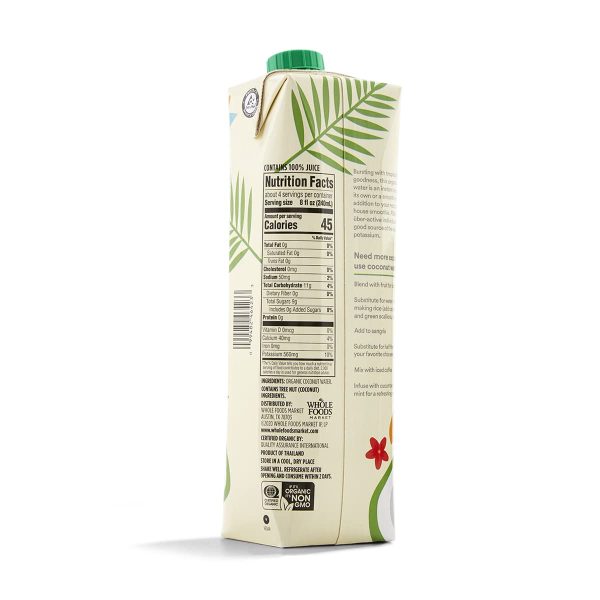365 Organic Coconut Water, 33.8 Fl Oz - Image 2